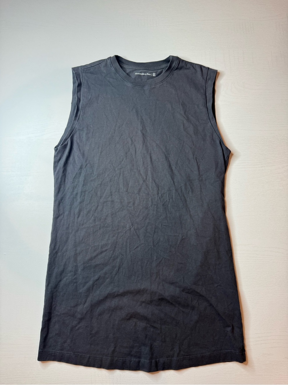 Abercrombie & Fitch Charcoal Gray Muscle Tank XSP